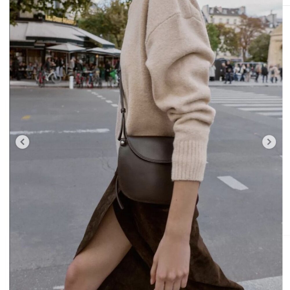 ZARA - MINI CROSSBODY BAG - Brown - Picture 3 of 4